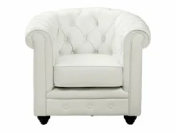 Sale Conjunto 2 sillones CHESTERFIELD - Piel sintética - Sillón