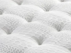 Sale Ysmée Conjunto 160 x 200 cm queen size somier tapizado + colchón de muelles ensacados - KOROVOU de YSMÉE Blanco
