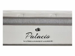 Palacio Conjunto 160 x 200 cm queen size somier canapé + colchón de muelles ensacados 7 zonas - ONEBIA de