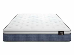 Ysmée Conjunto 160 x 200 cm queen size canapé abatible + colchón de muelles ensacados - VARNO de