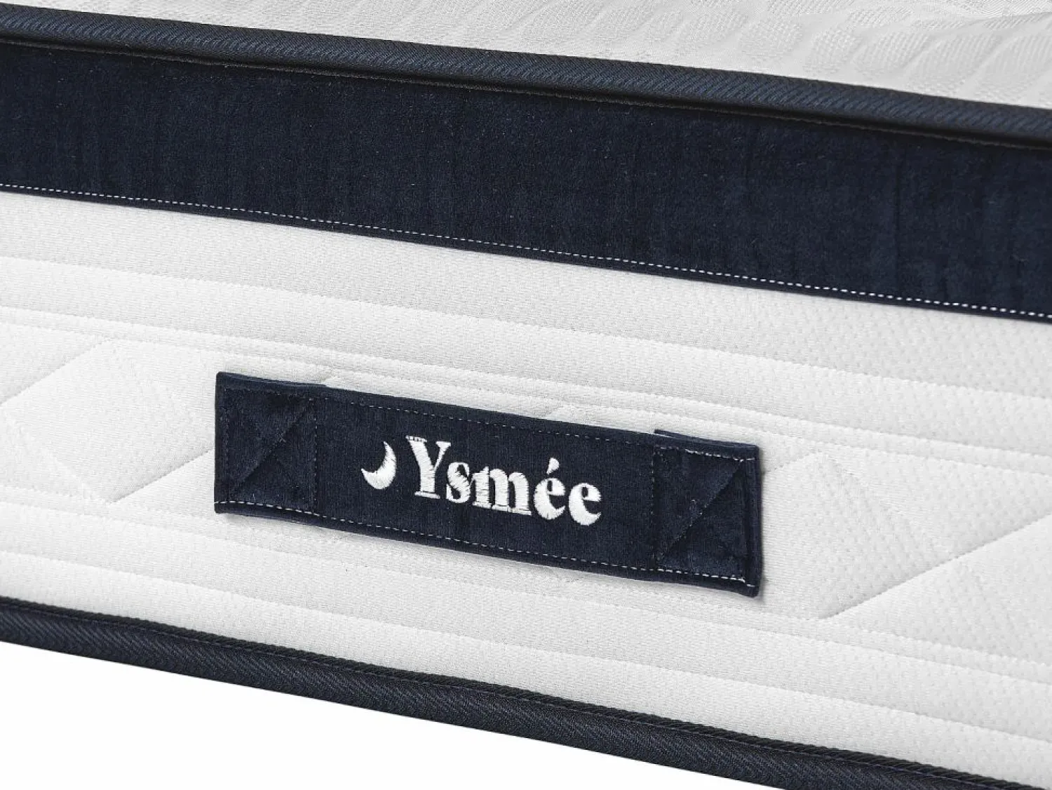 Ysmée Conjunto 140 x 190 cm somier canapé + colchón muelles ensacados - KOROVOU de YSMÉE
