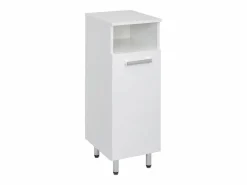 Conjunto para baño de pie, 45 cm, armario con lavabo, columna, semicolumna Lupo
