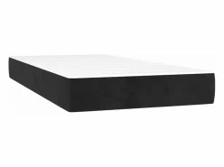 New Conjunto Boxspring - 80x200 cm + colchón terciopelo ES688975 Cama Continental Boxspring