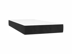 Sale Conjunto Boxspring - 80x200 cm + Somieres + colchón terciopelo ES39111 Negro