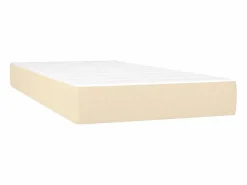Conjunto Boxspring - 90x200 cm + Somieres + colchón tela color ES39048