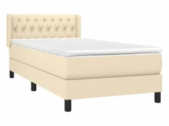Online Conjunto Boxspring - 90x190 cm + Somieres + colchón tela color ES44819 Cama Continental Boxspring