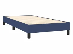 Conjunto Boxspring - 90x190 cm colchón y luces LED tela ES562455