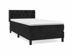 Best Conjunto Boxspring - 80x200 cm + Somieres + colchón terciopelo ES40248 Cama Continental Boxspring