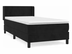 Clearance Conjunto Boxspring - 80x200 cm + colchón terciopelo ES990098 Cama Continental Boxspring