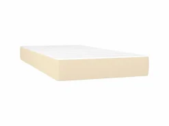 Conjunto Boxspring - 90x190 cm + Somieres + colchón tela color ES45083 Cama Continental Boxspring