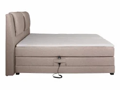 Discount Palacio Conjunto boxspring relax tela 2x90x200 cm CASTEL Beige