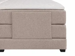 Discount Palacio Conjunto boxspring relax tela 2x90x200 cm CASTEL Beige