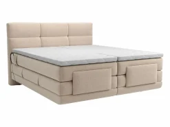 Palacio Conjunto boxspring relax tela 2 x 90 x 200 cm LODI de