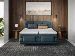 Palacio Conjunto boxspring relax Tela - - 2 x 90 x 200 cm - LODI de