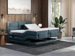 Palacio Conjunto boxspring relax Tela - - 2 x 90 x 200 cm - LODI de