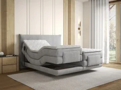 Palacio Conjunto completo Boxspring eléctrico 2 x 80 x 200 cm queen size Tejido - ZANORO de