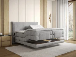 Palacio Conjunto completo Boxspring eléctrico 2 x 80 x 200 cm queen size Tejido - ZANORO de