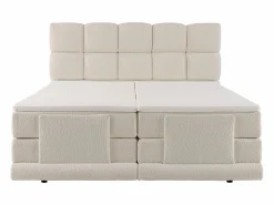 Palacio Conjunto completo boxspring eléctrico 2 x 90 x 200 cm - Felpa - OMILA de
