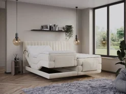 Palacio Conjunto completo boxspring - 2 x 90 x 200 cm - Terciopelo - - DONISI de