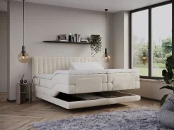 Palacio Conjunto completo boxspring - 2 x 90 x 200 cm - Terciopelo - - DONISI de