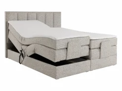 Palacio Conjunto completo boxspring eléctrico 2 x 80 x 200 cm - Tela - KALASI de