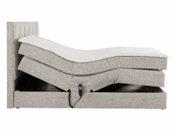 Palacio Conjunto completo boxspring eléctrico 2 x 80 x 200 cm - Tela - KALASI de