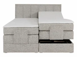 Sale Conjunto completo boxspring eléctrico 2 x 90 x 200 cm - Tela - KALASI de Cama Articulada