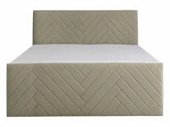 Hot Conjunto completo de ropa de cama canapés abatibles - 180 x 200 - Terciopelo - - MAKANA Cama Continental Boxspring