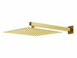 Outlet Helloshop26 Conjunto completo de sistema de ducha con cabezal de ducha de acero inoxidable 02_0003106 Dorado