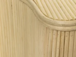 OZAIA Conjunto de 2 mesas auxiliares, cajas , ratán - H. 45 cm - H. 33,5 cm Natural MARSA