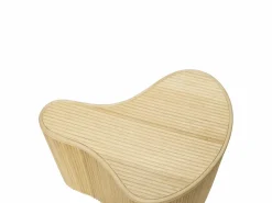 OZAIA Conjunto de 2 mesas auxiliares, cajas , ratán - H. 45 cm - H. 33,5 cm Natural MARSA