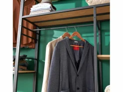 Conjunto de 2 percheros de madera y metal ASHTON