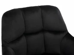 Hot Conjunto de 6 sillas de comedor acolchadas Con reposabrazos - Terciopelo y metal . . PEGA Sillas Y Lotes De Sillas