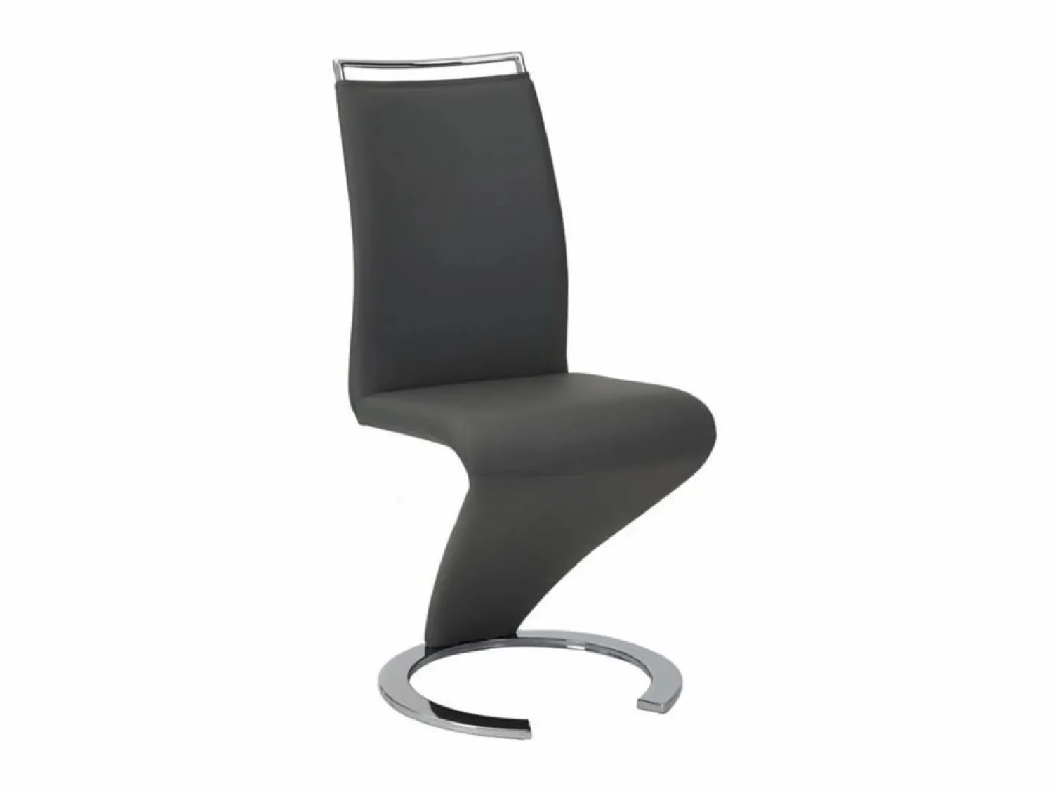 Vente-unique Conjunto de 2 sillas de piel sintética en TWIZY