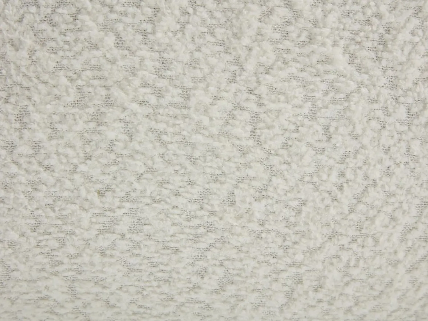 Hot Vente-unique Conjunto de 2 sillas de tela bouclé, chapado de fresno y metal negro - Blanco - ZURIKIA Negro / Blanco