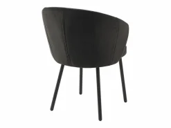 Best Conjunto de 2 sillas en tela y metal - - TANURY Sillas Y Lotes De Sillas
