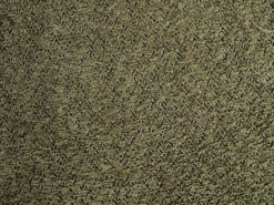 Hot Conjunto de 6 sillas en tela bouclé y madera de hevea - Verde caqui y negro - LIVELIA Sillas Y Lotes De Sillas