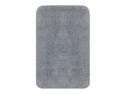 Conjunto de alfombras de baño de tela 2 piezas ES646692 Gris