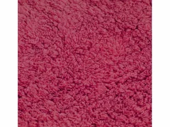 Conjunto de alfombrillas de baño de tela 3 piezas fucsia ES138634 Rosa