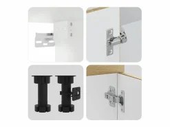 New vidaxl Conjunto de armarios de cocina 