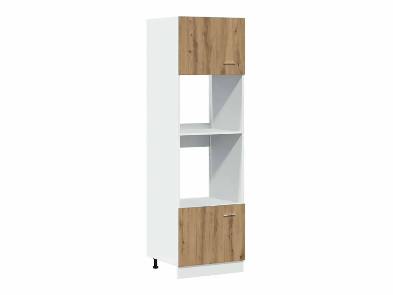 New Conjunto de armarios de cocina de 7 piezas "Lyon" de madera de ingeniería de roble artesanal Cocina Completa