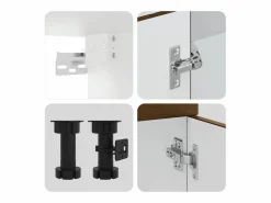 Conjunto de armarios de cocina de 11 piezas 