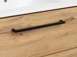 Conjunto de baño 80 cm Vivien Roble Wotan Armario con espejo