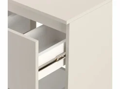 Best Conjunto de baño de cachemira 100 cm Armario con encimera y estanterías Orio Beige