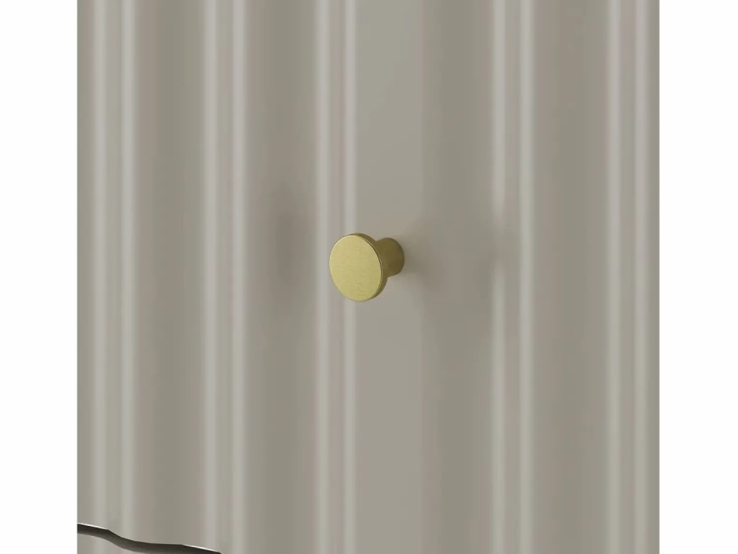 Hot Conjunto de baño de cachemira 80 cm Armario con encimera y estantería Frentes ranurados Aqua Beige