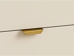 Discount Conjunto de baño de cachemira de 80 cm. Armario con encimera y estantería Orio. Mueble De Lavabo