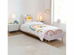 Atmosphera for Kids Conjunto de cama arcoíris para niños 140 x 200 cm