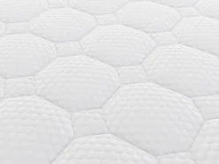 Ysmée Conjunto de canapé abatible de 180 x 200 cm colchón híbrido de muelles 7 zonas espuma viscoelástica 25 cm grosor TOLCA YSMÉE