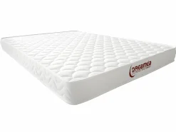 Outlet Ysmée Conjunto de canapé abatible + colchón viscoelástico - 140 x 190 cm - PELOPS de Color natural claro