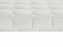 Discount Ysmée Conjunto de canapé abatible + colchón de espuma desenfundable de 10 cm NASUS de YSMÉE 140 x 190 cm Blanco